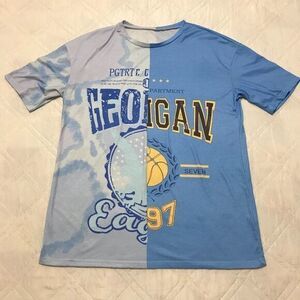 Shein split T‎ shirt small